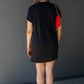 FREEBIRD GRAPHIC T-SHIRT MINI DRESS (BLACK)