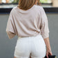 BALEY DENIM SHORTS (WHITE)