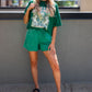 NEW GENINE JOGGER SHORT (GREEN)