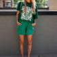 NEW GENINE JOGGER SHORT (GREEN)
