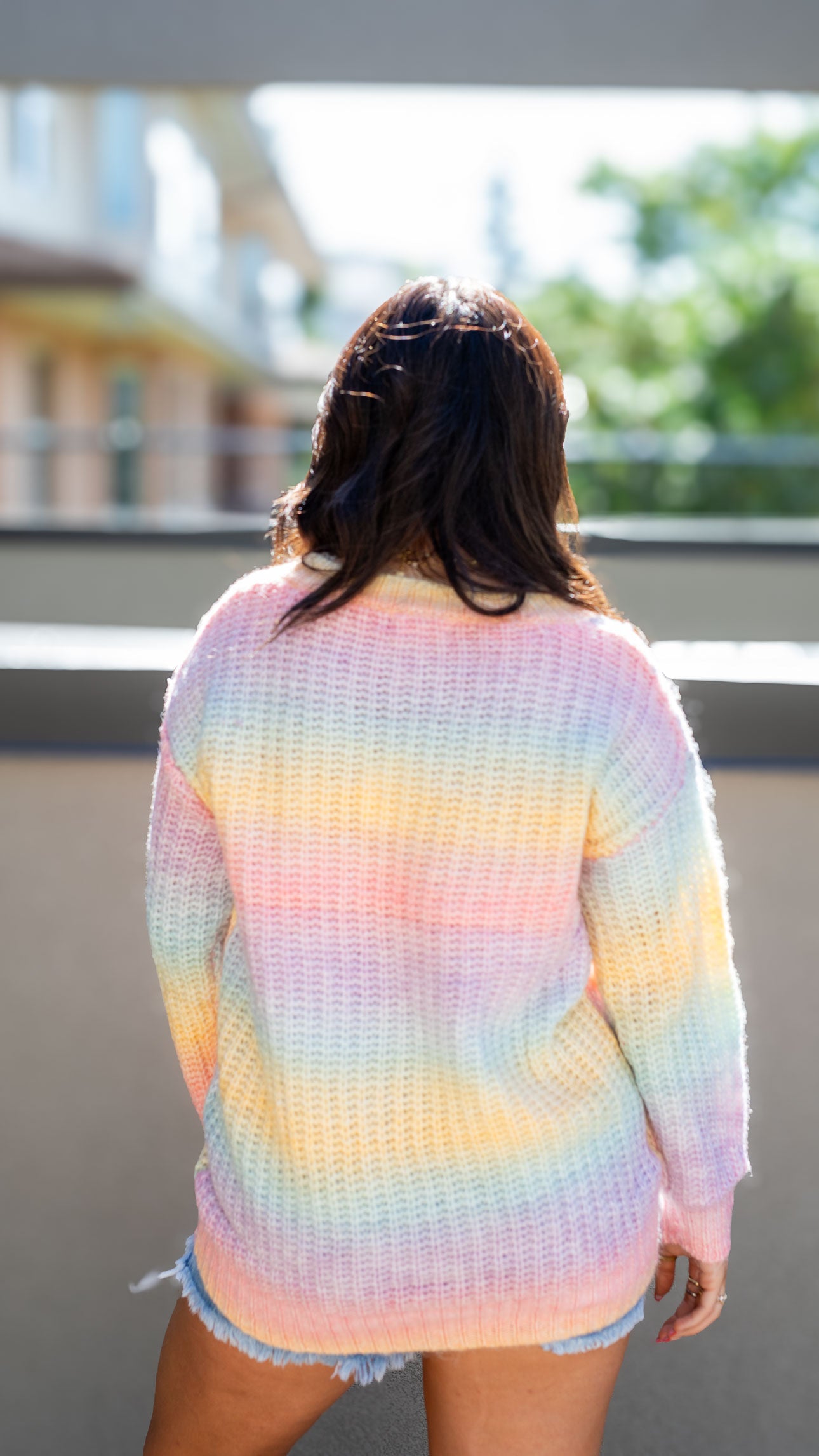 DISY RAINBOW KNIT SWEATER