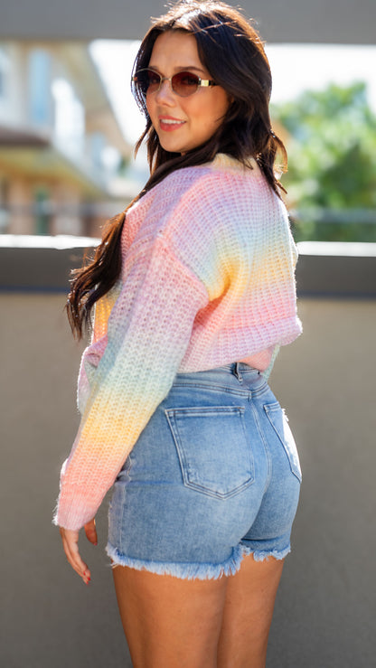 DISY RAINBOW KNIT SWEATER