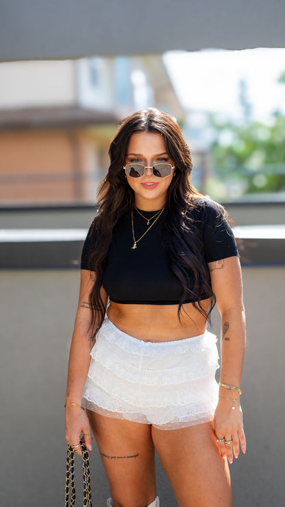 STASIA MICRO TULLE SHORTS