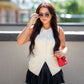 LILIAN SWEATER VEST (CREAM)