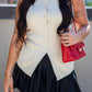 LILIAN SWEATER VEST (CREAM)