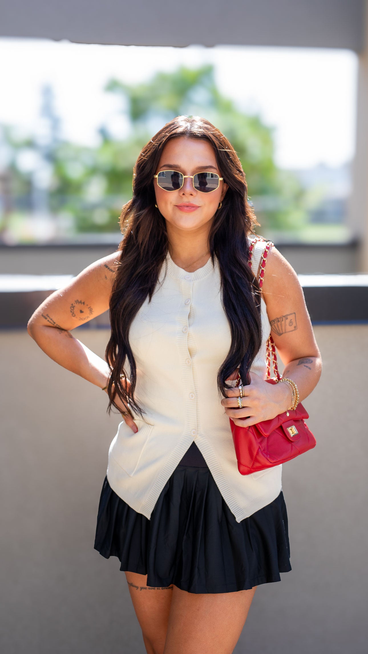 LILIAN SWEATER VEST (CREAM)