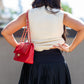 TERRI PLEATED SKORT (BLACK)