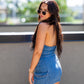 CARMEN MINI DENIM DRESS