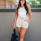NEW NIKITA BUTTER BODYSUIT WITH CUPS (WHITE)