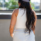 NEW NIKITA BUTTER BODYSUIT WITH CUPS (WHITE)