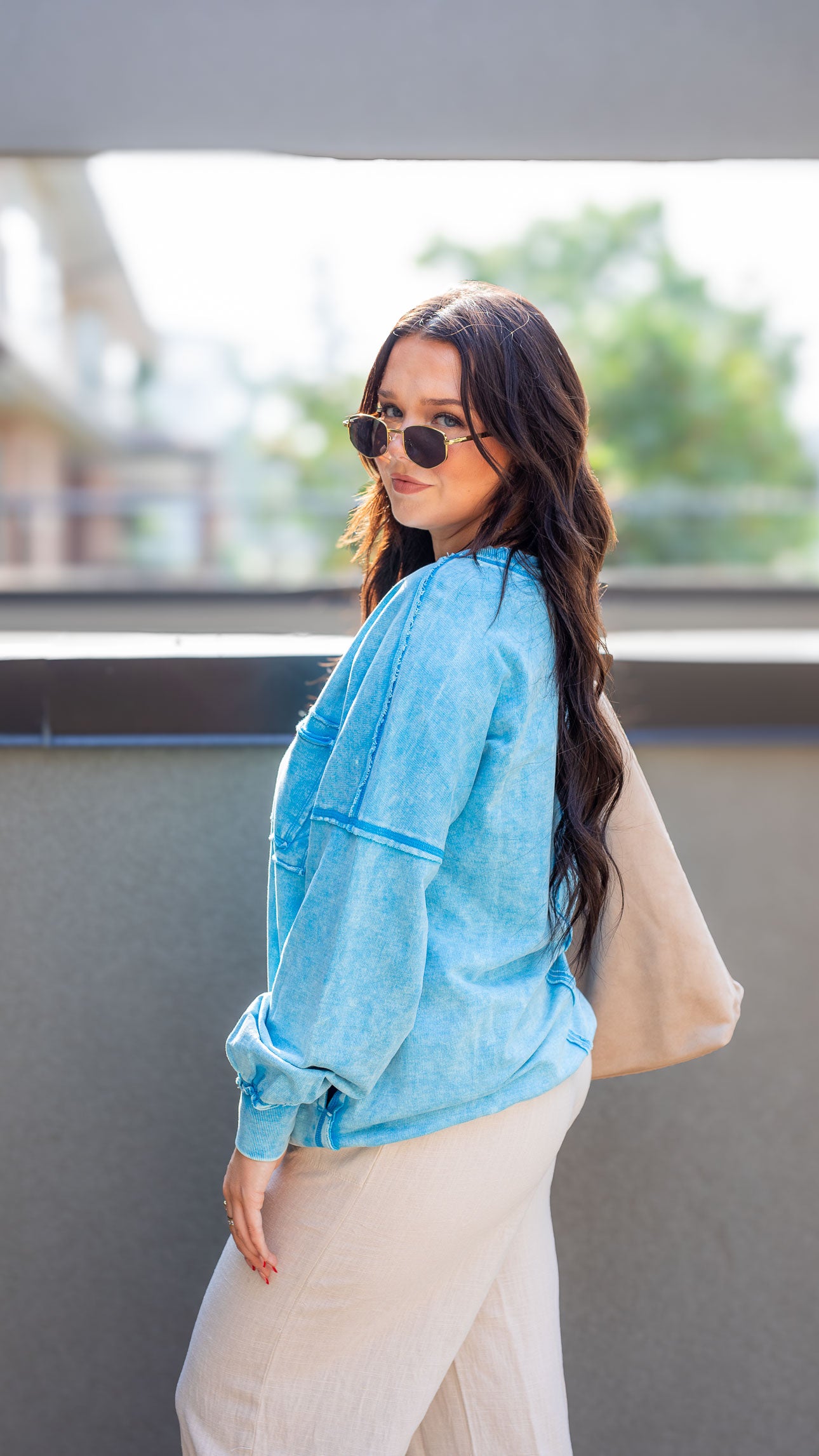 OAKLEE SWEATER | BEST SELLER | BLUE