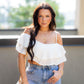 BILLY OFF SHOULDER CROP TOP