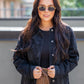 VINCENT CLASSIC FIT JEAN JACKET (BLACK)