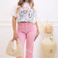GWEN WASHED DENIM WIDE LEG JEAN | PINK