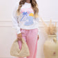 NEW JENINE JOGGER WIDE LEG PANT | PINK