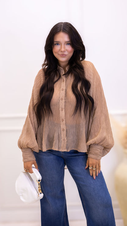 DENVER BUTTON UP BLOUSE