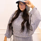 NEW DIOR CABLE KNIT LOUNGE SET (GREY)