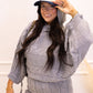 NEW DIOR CABLE KNIT LOUNGE SET (GREY)