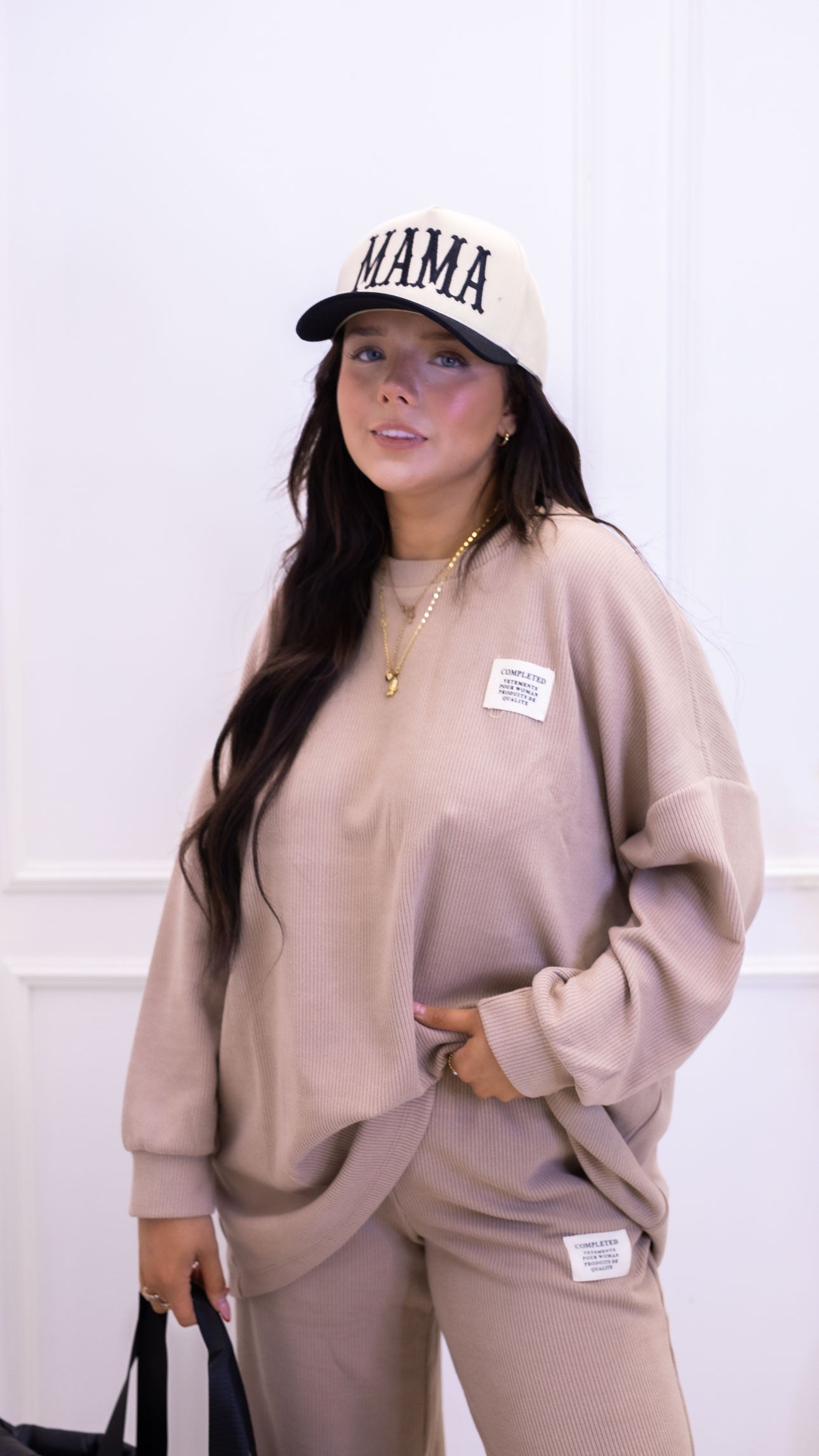 CLASSIC CORDUROY SWEATER AND TROUSER SET