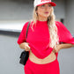 TALIN TWO PIECE SHORT SET (RED) | BEST SELLER