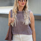 WILLOW DISTRESSED JEAN SHORTS (ASH MOCHA)