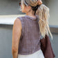 BILLY CROCHET TOP (BROWN)
