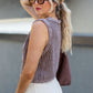 BILLY CROCHET TOP (BROWN)