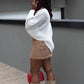DENVER BUTTON UP BLOUSE (IVORY)