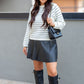 BASE STRIPE KNIT SWEATER | ONLY