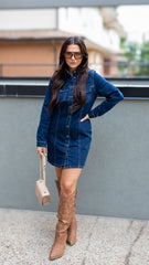 MORGAN MINI DENIM DRESS | ONLY