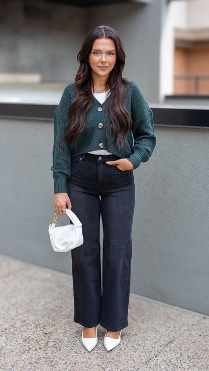 CAROL CARDIGAN (GREEN) | ONLY