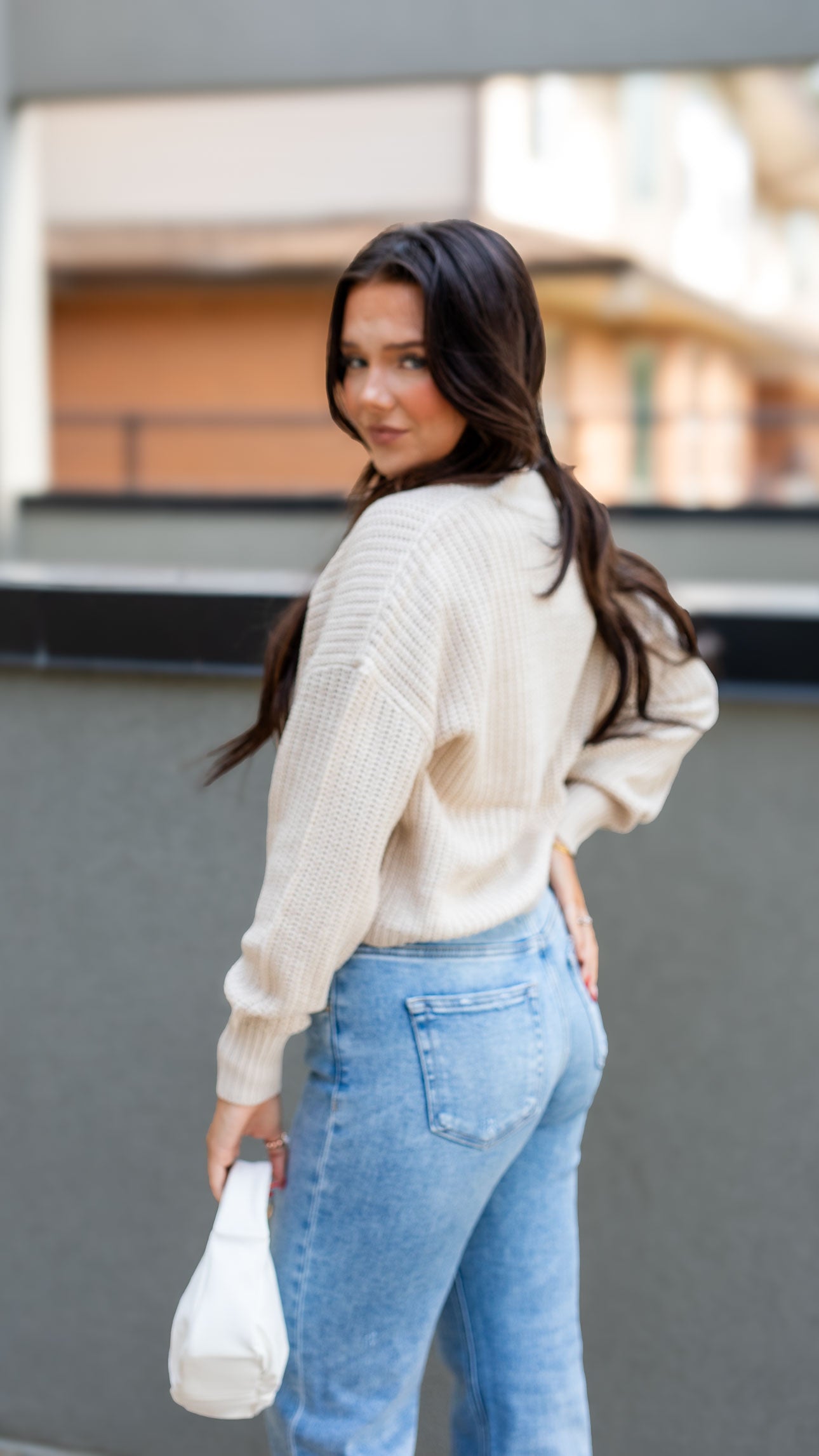 CAROL CARDIGAN (CREAM)(BURGUNDY)| ONLY