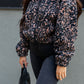 LANA TEDDY ZIP UP (ANIMAL PRINT) | ONLY