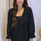 KYA LONG SLEEVE MINI DRESS