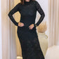 SRIELLA LACE MAXI DRESS (BLACK)