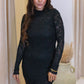 SRIELLA LACE MAXI DRESS (BLACK)