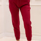 MILA TWO PIECE JOGGER SET (BURGUNDY)