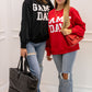 GD CREW NECK SWEATSHIRT (RED)