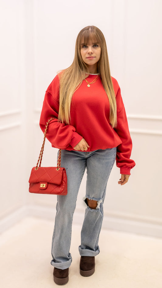 BOBBIE SWEATER (RED)