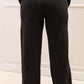 AINSLEY TERRY JOGGER SET (BLACK & WHITE)