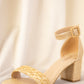 NEW ROBIN SANDAL HEEL (NUDE)