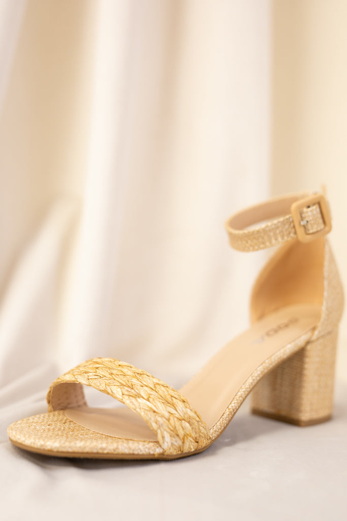 NEW ROBIN SANDAL HEEL (NUDE)