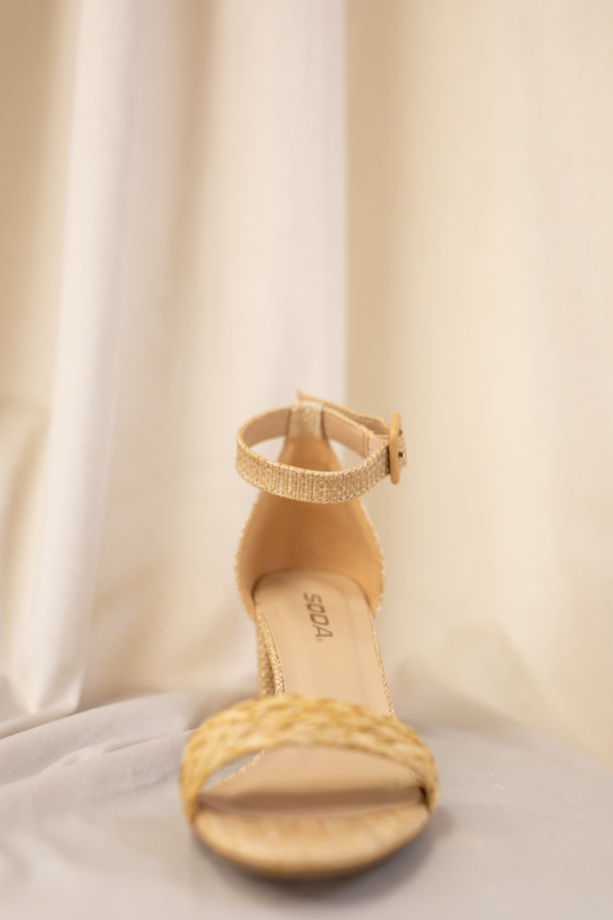 NEW ROBIN SANDAL HEEL (NUDE)