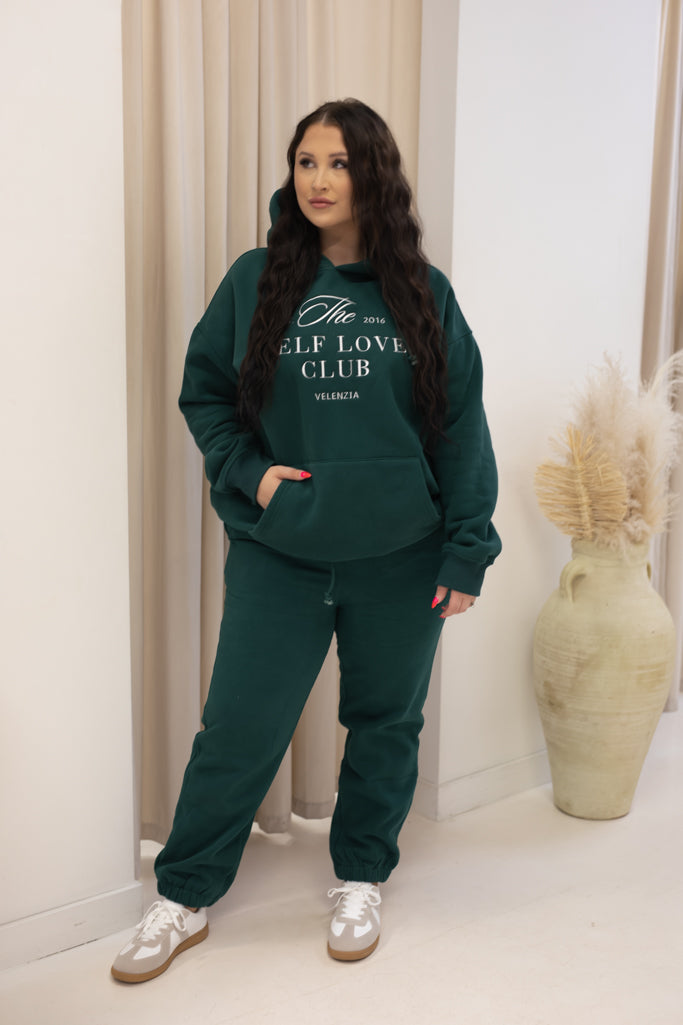 VELENZIA HOODIE & JOGGER SWEAT SET (HUNTER) | + CURVY