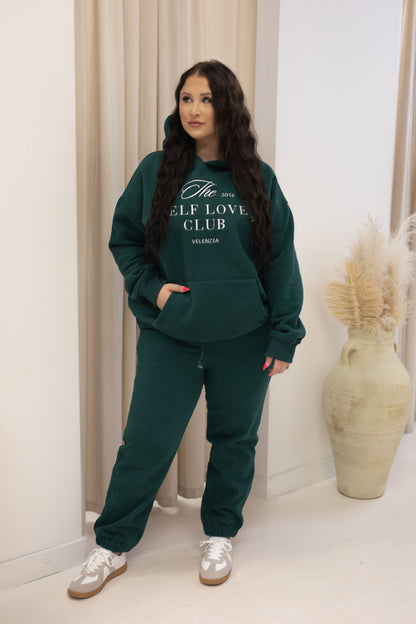 VELENZIA HOODIE &amp; JOGGER SWEAT SET (HUNTER) | + CURVY