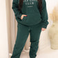 VELENZIA HOODIE & JOGGER SWEAT SET (HUNTER) | + CURVY