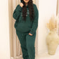 VELENZIA HOODIE & JOGGER SWEAT SET (HUNTER) | + CURVY