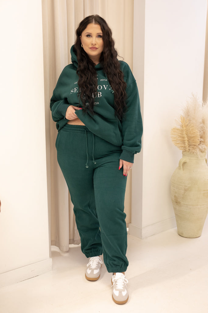 VELENZIA HOODIE & JOGGER SWEAT SET (HUNTER) | + CURVY