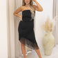 NEW MOLLY STRAPLESS MIDI DRESS (BLACK) 2