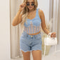 NEW FARRAH DENIM SHORTS (LIGHT WASH)